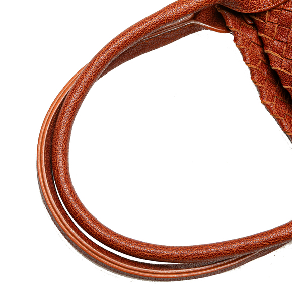 Pre-Loved Bottega Veneta Small Lambskin Intreccio Cabat Tote - Picture 9 of 11